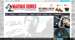 Desktop Screenshot of mauvais-genres.com